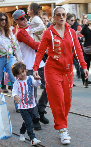 Jennifer Lopez, Casper Smart, Emme, Max Jennifer Lopez, Casper Smart, Emme, Max